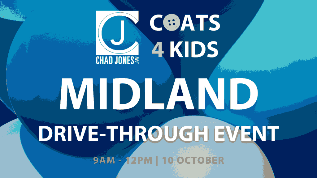 Midland Coats for kids Drive Through Event graphic