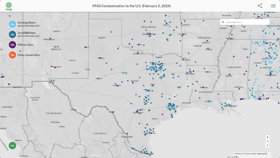 PFAS Contamination in the Texas (Feb 2024) - AFFF