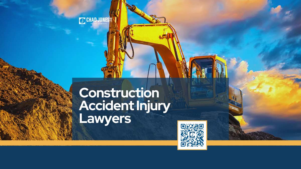 Construction Accident Injury Lawyer at Chad Jones Law
