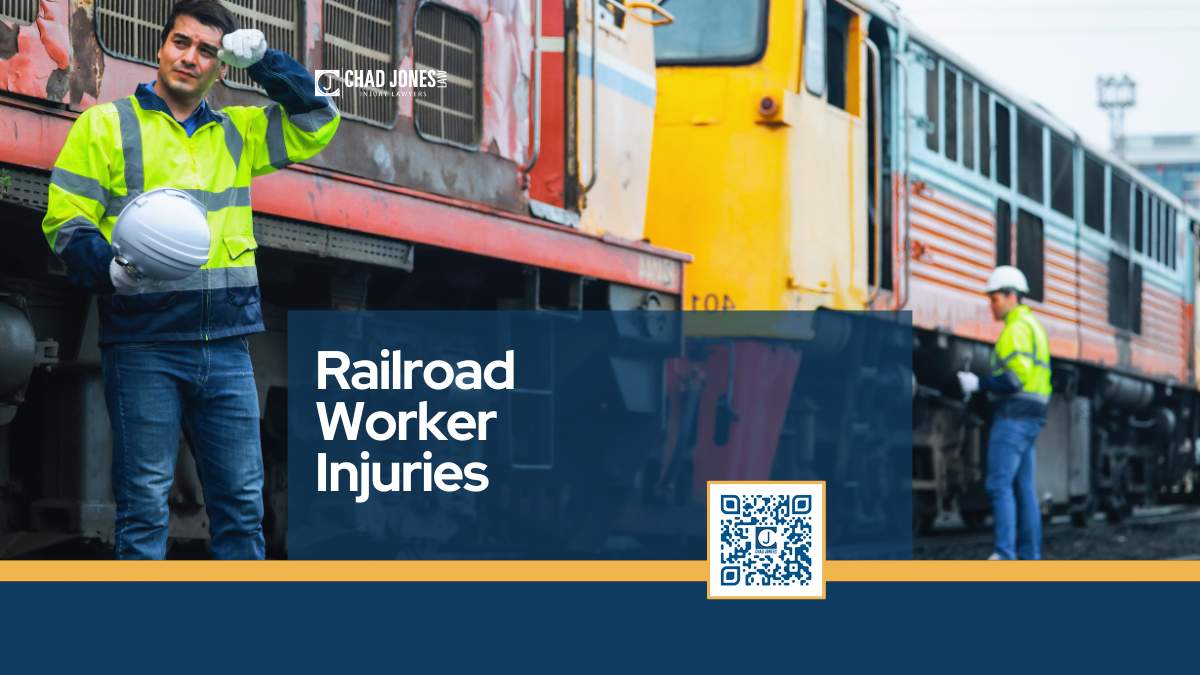 Railroader Worker Injury Practice Area at Chad Jones Law